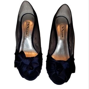 Nina Navy blue Shoe